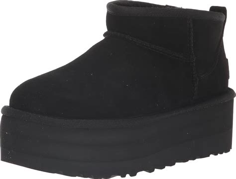 Ugg Women S Classic Ultra Mini Platform Boots Black Blk