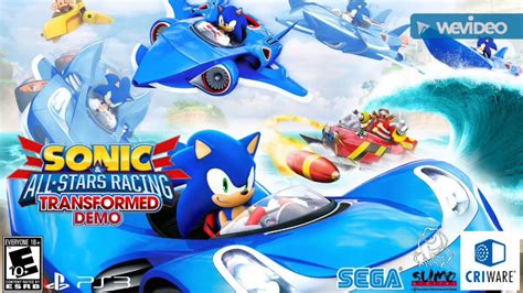 Sonic All Stars Racing Transformed Demo PlayStation3 United States