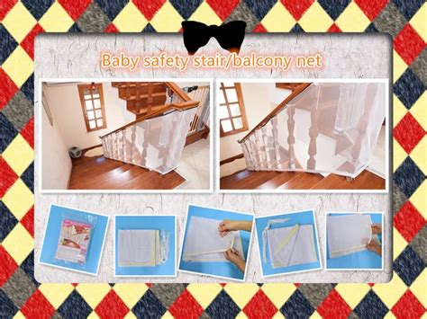 Generic Tusunny Child Kid Protection Stair Fence Baby Stair Safety Net