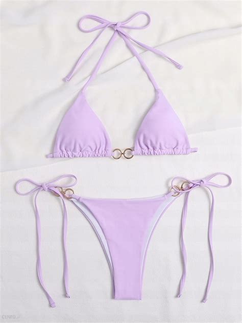 Komplet Bikini L T12409 Shein Fioletowy Ceny I Opinie Ceneo Pl