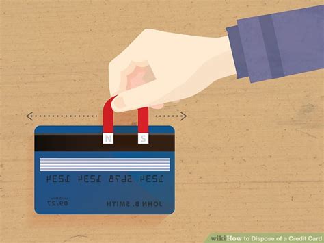 how to dispose of credit card
