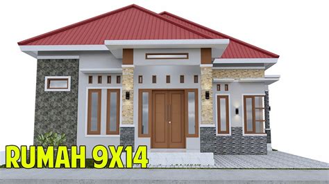 DESAIN RUMAH MINIMALIS 9X14M LANTAI 1 3KAMAR TIDUR HAQ DESAIN YouTube