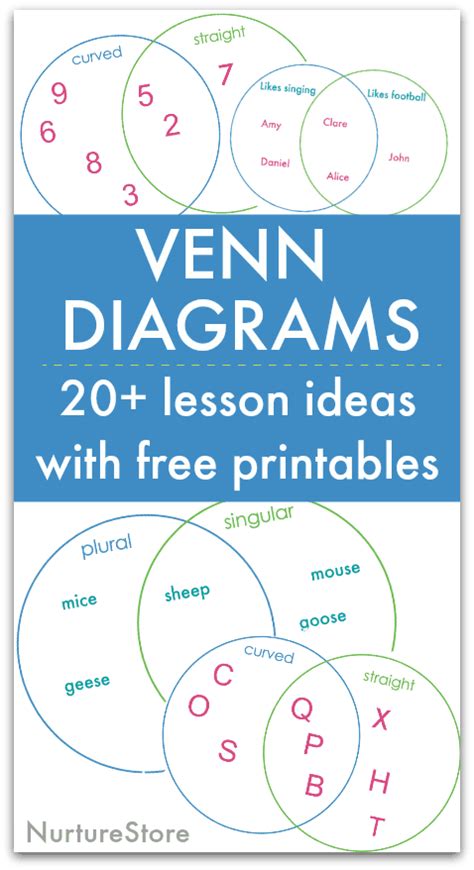 Sets And Venn Diagrams Lesson Plans Venn Diagram Circle Work