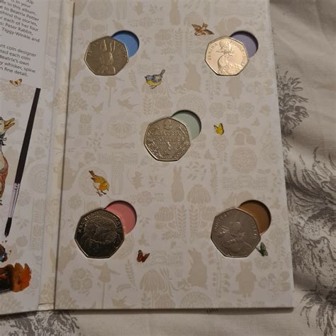 Beatrix Potter P Coin Album Complete With Full Set Of Coins Ebay