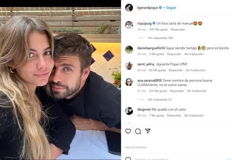 Gerard Piqu Publica Su Primera Foto Junto A Clara Ch A Fama