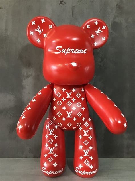 Ydderf Ourson Bear Xl Suprème Louis Vuitton Catawiki