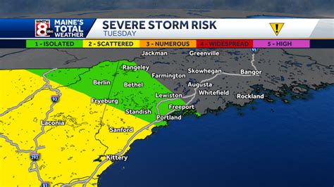 Humidity enables a severe storm risk