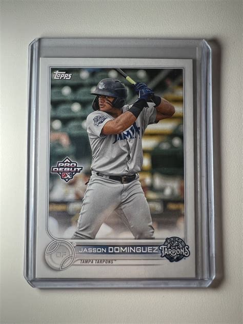 Topps Pro Debut Jasson Dominguez Base Rookie Pd Ebay