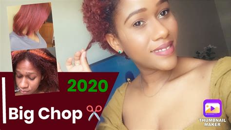 Extreme Big Chop 2020 ️💪🏾 Journey To Natural Hair Youtube