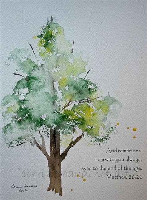 Watercolor Oak Tree at PaintingValley.com | Explore collection of ...