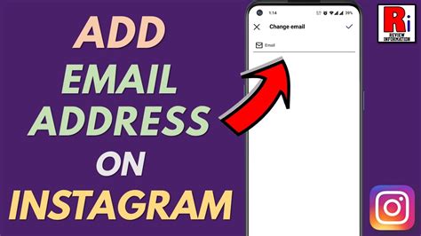 How To Add Email Address On Your Instagram Account Youtube