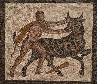 Roman Times Hercules And The Cretan Bull