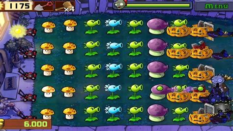 Plantas Vs Zombies Modo Supervivencia Noche Youtube