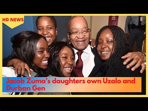 Revealed Jacob Zumas Daughters Own Uzalo And Durban Gen Youtube