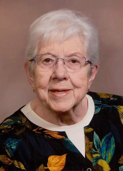 Marge Becker Obituary Wintz And Ray Funeral Home