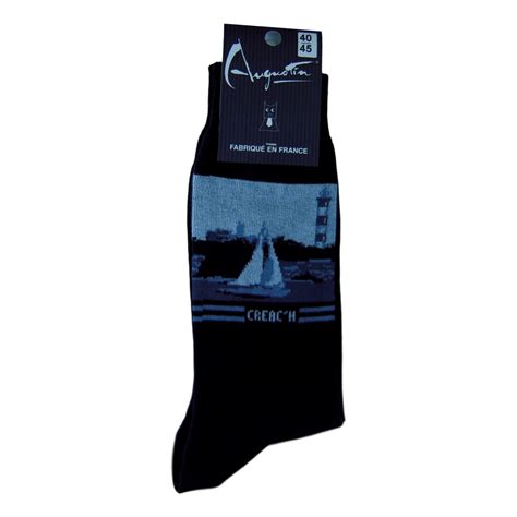 Chaussettes Phare Le Créac h Augustin vêtement marin