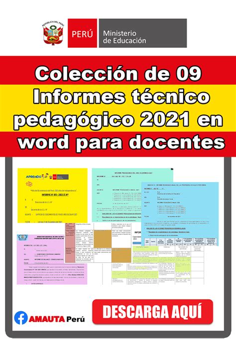 Colecci N De Informes T Cnico Pedag Gico Anual Terminados En