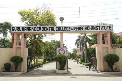 guru nanak dev dental college research institute sunam