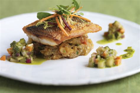 Seared Black Bream Recipe With Kachumber - Great British Chefs