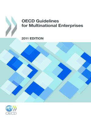 Fillable Online Oecd Oecd Guidelines Oecd Fax Email Print Pdffiller