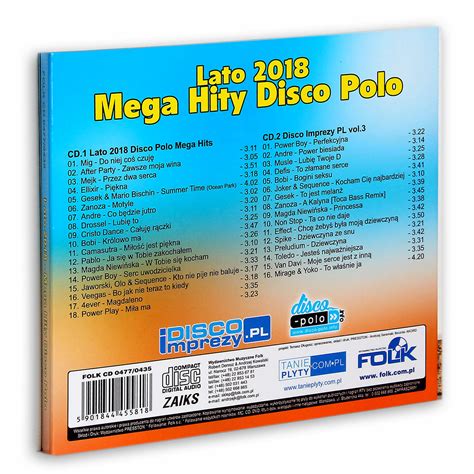 Lato Mega Hity Disco Polo Various Artists Muzyka Sklep Empik