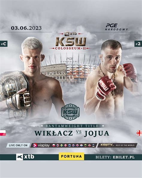 Trzecie Starcie Mistrzowskie Podczas Gali XTB KSW Colosseum 2 GIGA SPORT