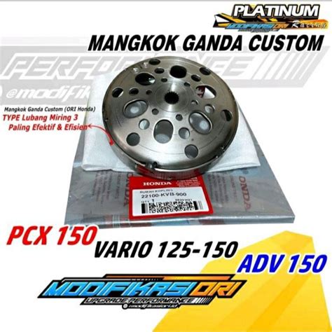 Jual Mangkok Kampas Ganda Solusi Cvt Gredeg Mangkuk Puli Anti Gredeg