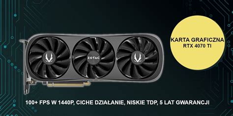 Zotac GeForce RTX 4070 Ti Trinity Opinie Wydajna Karta Graficzna Do