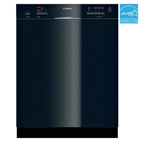 Bosch 500 Series 24-in Built-In Dishwasher (Black) ENERG in the Built ...