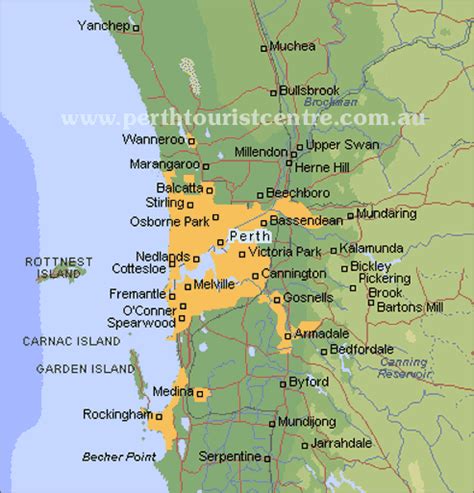 Perth Map