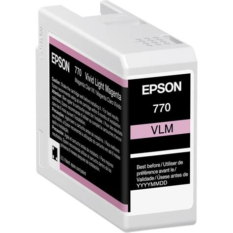 Epson Ultrachrome Pro Vivid Light Magenta Ink T B H