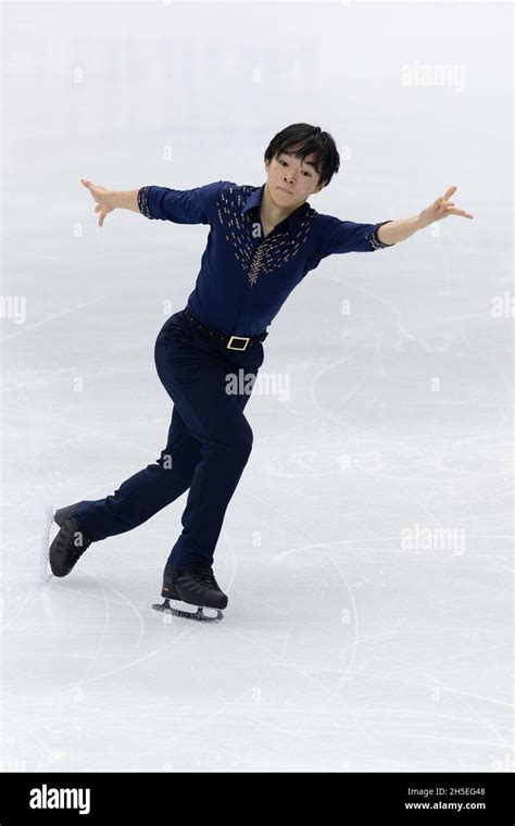 Yuma Kagiyama From Japan Competes In The Men Short Program During Day