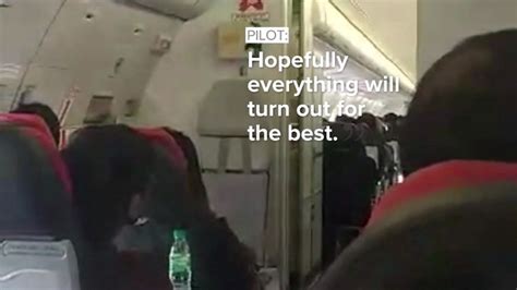 Pilot Tells Passengers To Say A Prayer After Plane Shakes Violently