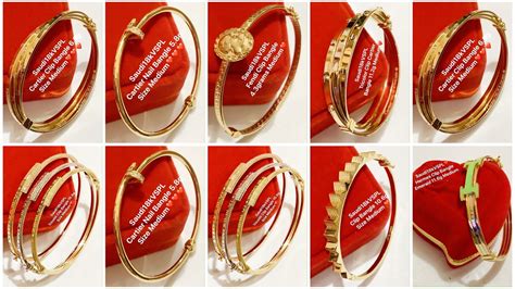 18k Saudi Gold Bangles And Bracelets Special Designs 2020 Youtube