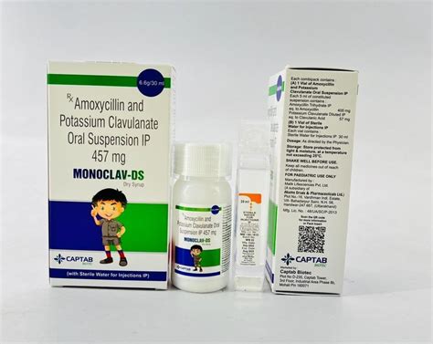 Amoxicillin And Potassium Clavulanate Oral Suspension At Rs 160 Bottle Oral Suspension In