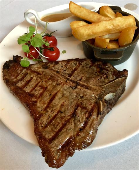 [i Ate] T Bone Steak And Chips Food Recipes T Bone Steak Steak And Chips Grilled Steak Recipes