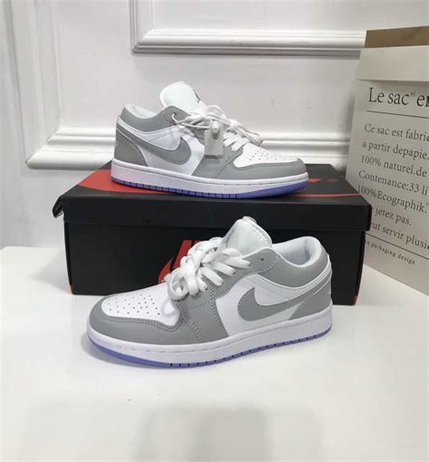 Giày Jordan 1 Low Xám Xanh Rep 1 1 Siêu Phẩm HOT Chưa Từng Thấy