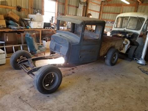 1934 Ford Pickup Scta Rat Rod Flathead Original Classic Ford Other Pickups 1934 For Sale