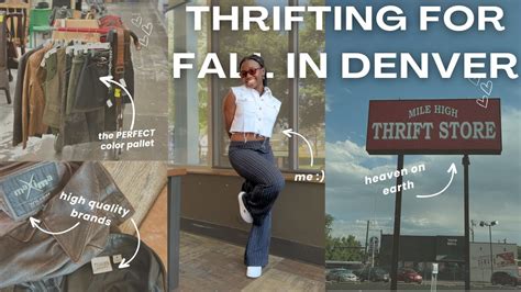 I Thrifted My Dream Fall Wardrobe Mile High Thrift Store In