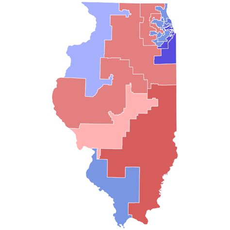 File:2016 Illinois US Senate election results map by Congressional ...