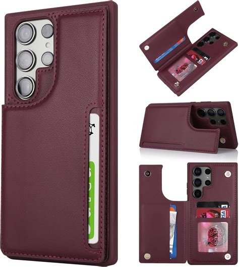 Icovercase Compatible With Samsung Galaxy S21 Fe Case With Card Holder S21 Fe