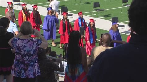 West Brook High School students graduate Friday amid COVID-19 pandemic ...