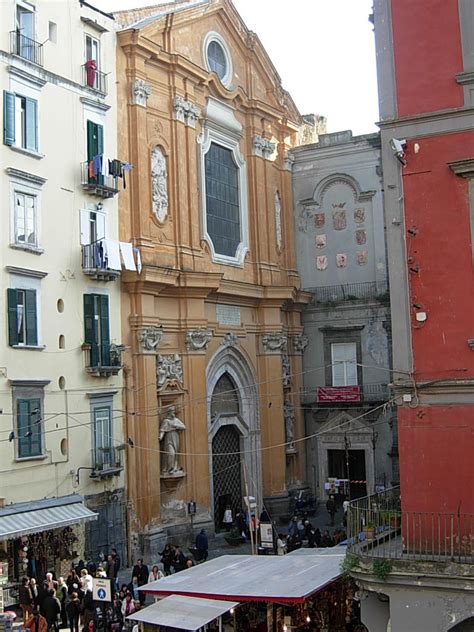 San Lorenzo Maggiore Basilica Naples With Museum And Roman Market