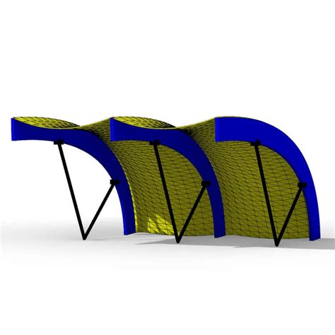 Kangaroo Tensile Structure Parametric House