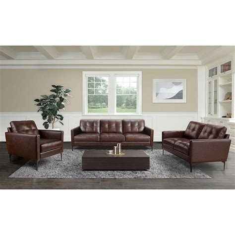 Sam S Club Leather Sofa And Loveseat | Baci Living Room