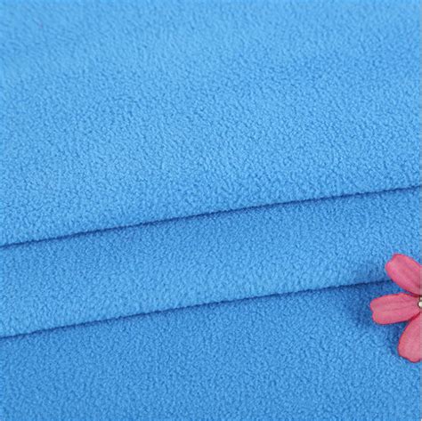 Polyester Double Side Brush One Side Anti Pilling Knit Fleece