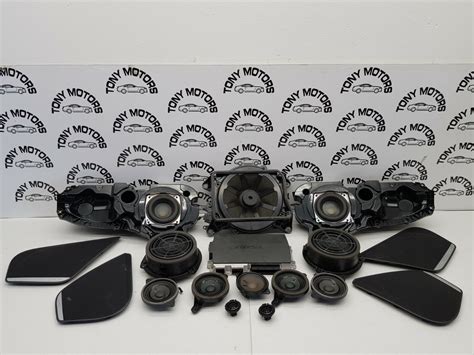 2017 AUDI A6 C7 SALOON BOSE AUDIO SOUND SYSTEM SUBWOOFER SPEAKERS SET