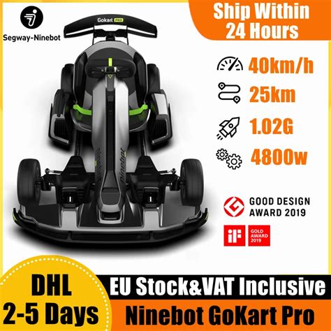 Presell Ninebot By Segway Electric Gokart Pro 4800w For Kid And Adult