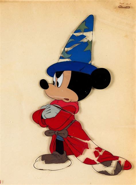 Mickey Mouse The Sorcerer S Apprentice Animation Cel Disney Art