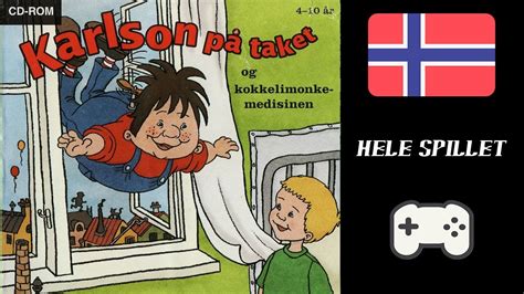 Karlson P Taket Og Kokkelimonkemedisinen Pc Norsk Tale